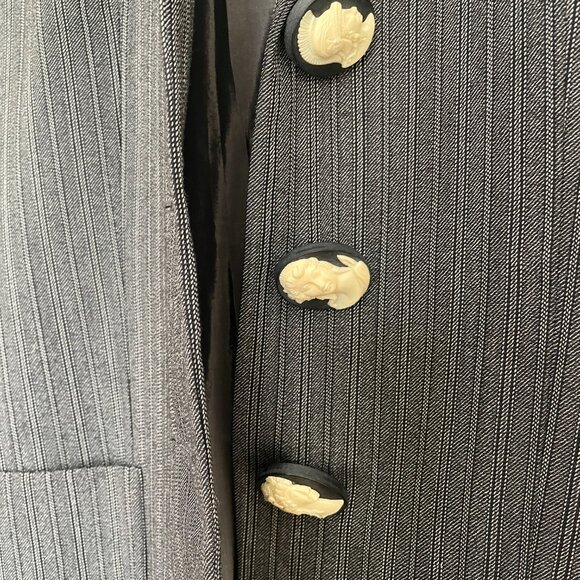 Romeo Gigli Cameo Runway Jacket Extremely Rare Vintage 90s Piece From Italy - Picture 4 of 8